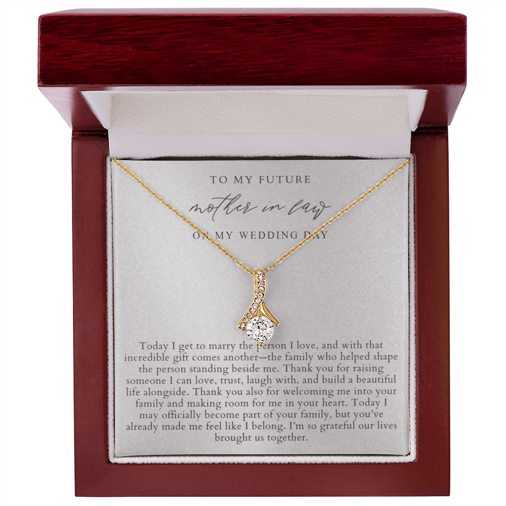 Future Mother In Law Necklace | Elegant Pearlescence