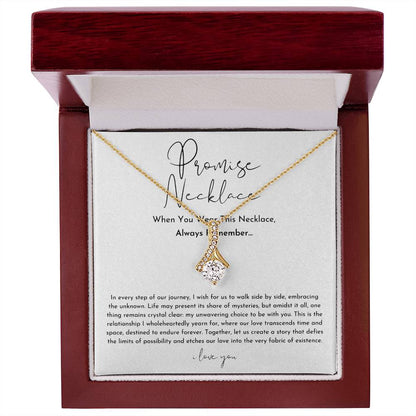 Promise Necklace For Her (Alluring Beauty Necklace)