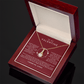 To My Valentine Necklace | Red Hearts