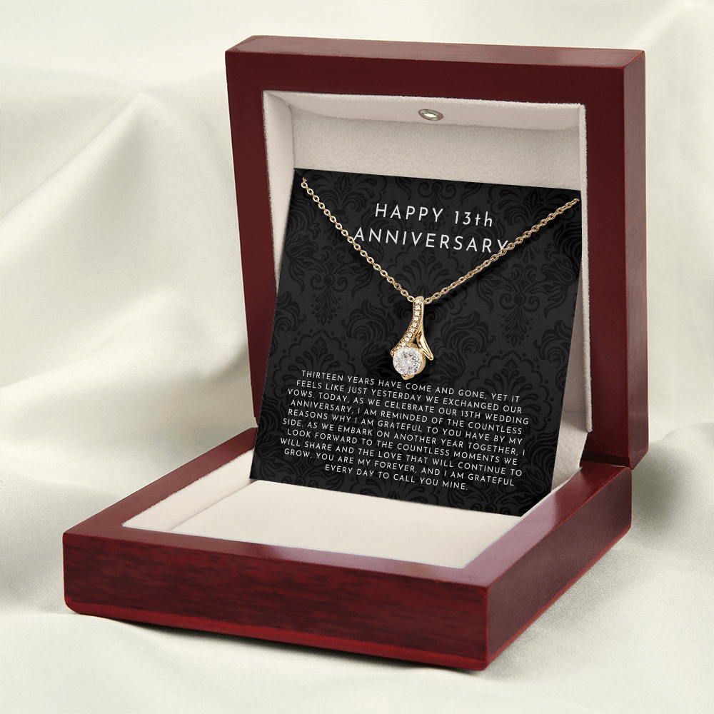 13 Year Anniversary Gift, 13th Anniversary Gift For Wife