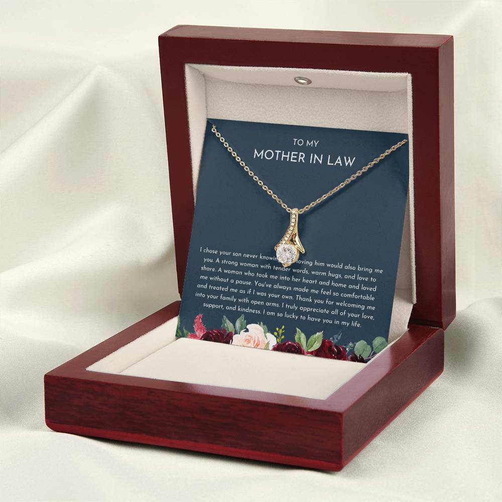 To My Mother In Law - Alluring Beauty Necklace
