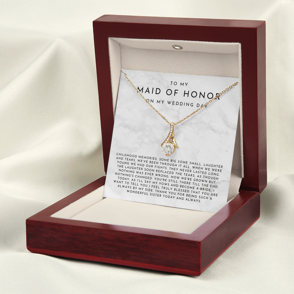 Sister Maid Of Honor Gift