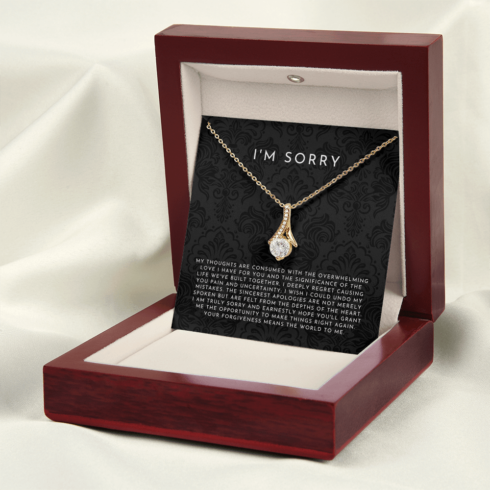 I'm Sorry Gift Necklace