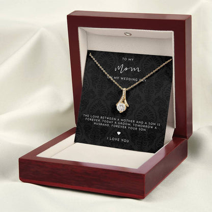 Mother Of The Groom Necklace From Son | The Love Between Black Lace
