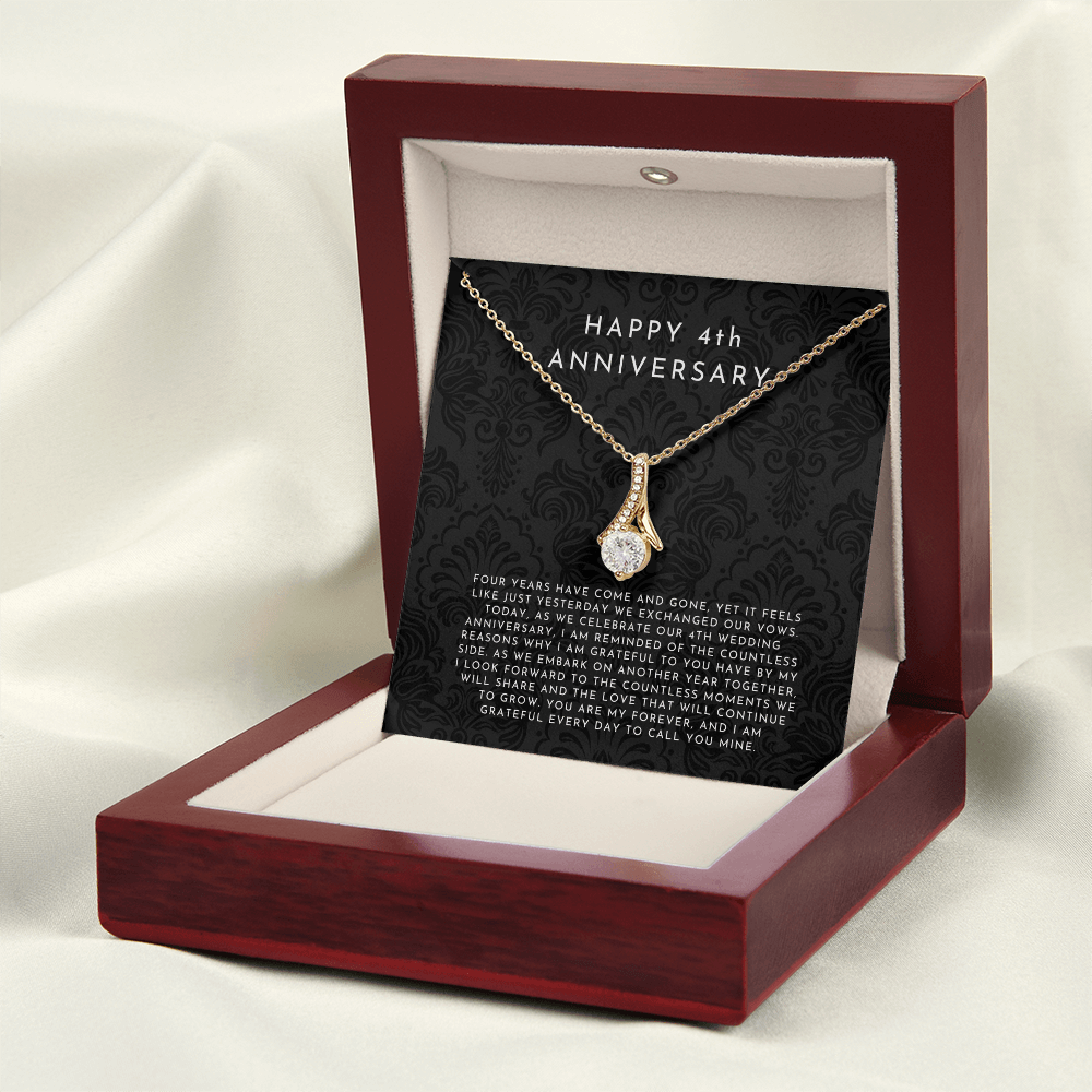 4 Year Anniversary Gift, 4th Anniversary Gift For Wife
