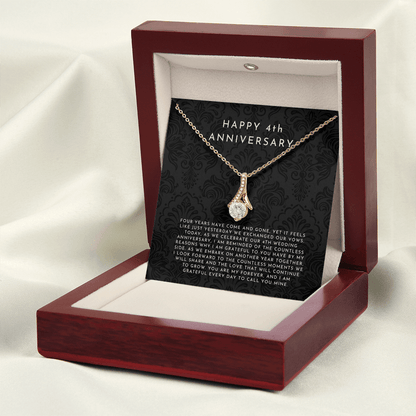 4 Year Anniversary Gift, 4th Anniversary Gift For Wife
