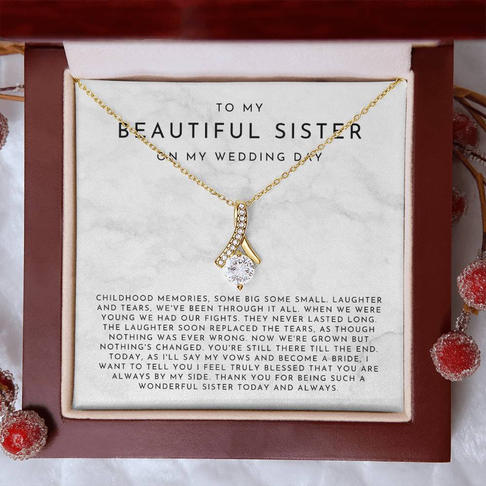 Sister Maid Of Honor Gift