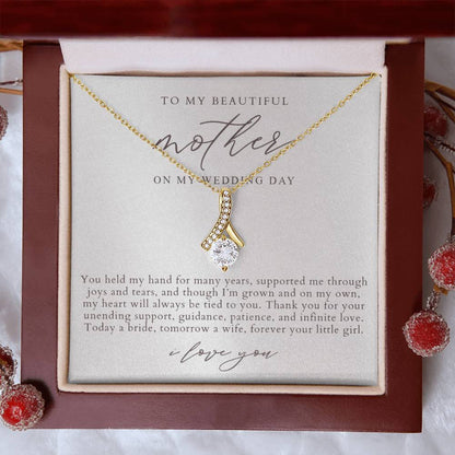 Mother Of The Bride Necklace | Elegant Pearlescence