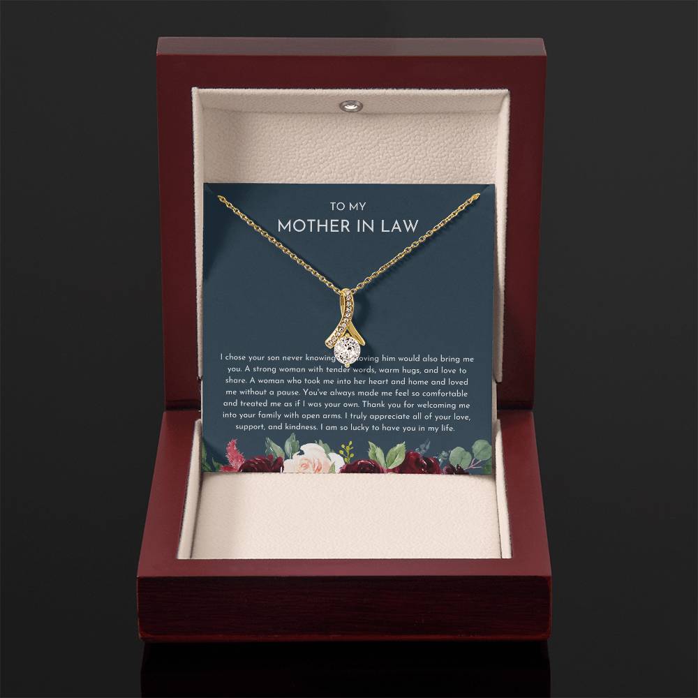 To My Mother In Law - Alluring Beauty Necklace