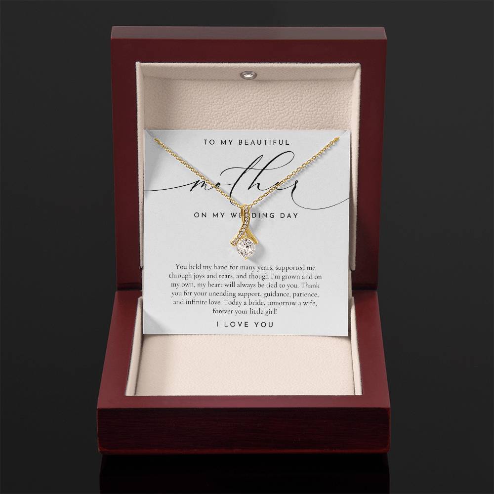 Mother Of The Bride Gift (You Held My Hand)