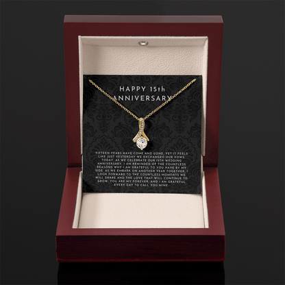 15 Year Anniversary Gift, 15th Anniversary Gift For Wife