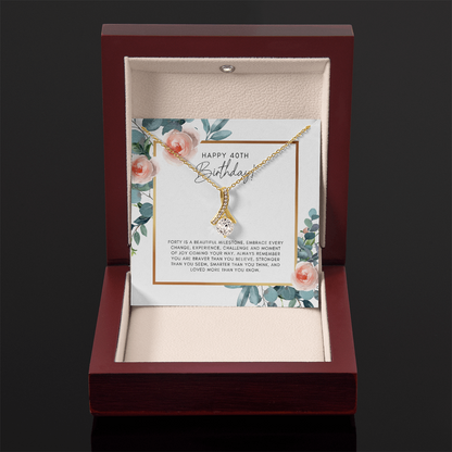 Happy 40th Birthday Gift, 40th Birthday Gift For Women