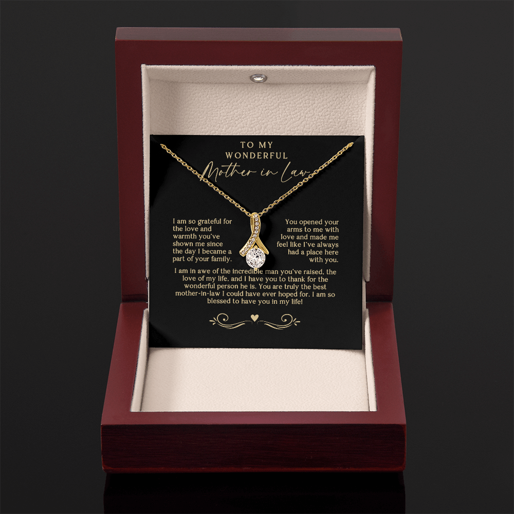 To My Mother In Law Gift (I Am So Grateful)