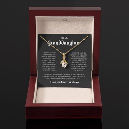 To my Granddaughter (I May Not Be Your First)