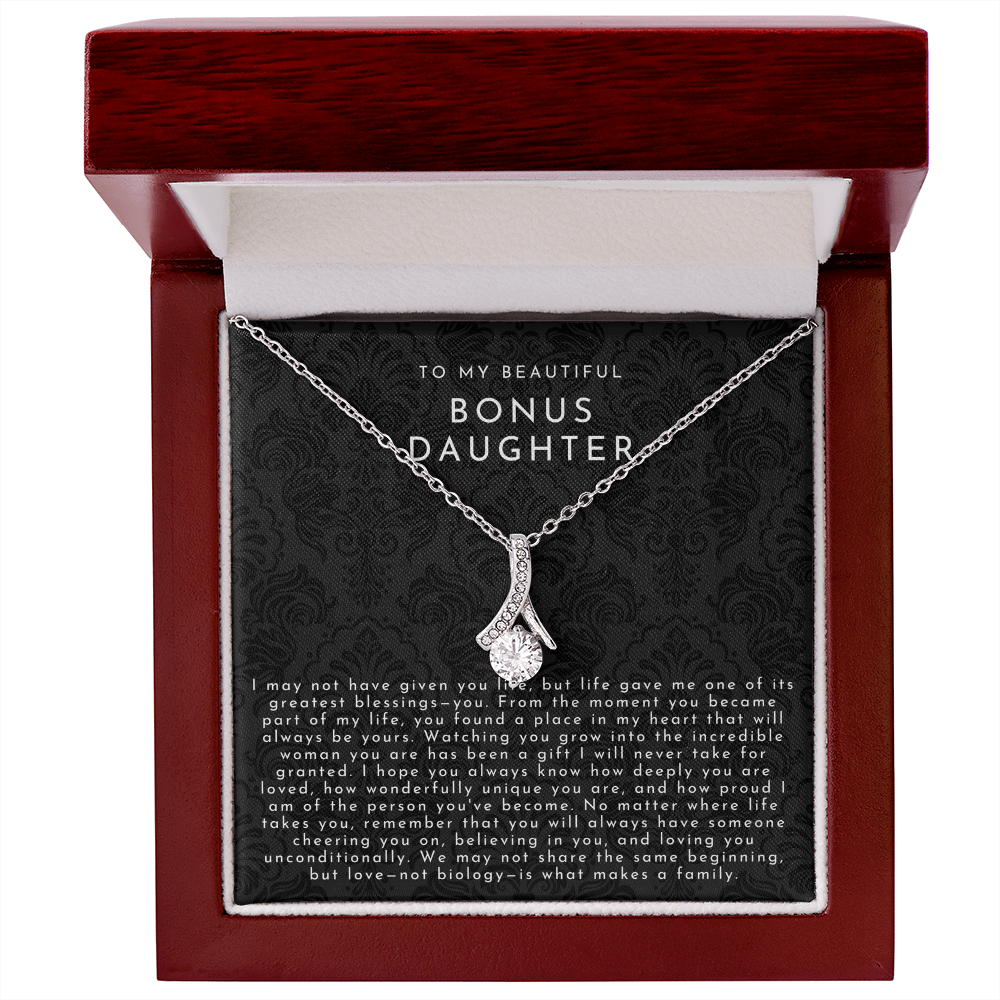 To My Bonus Daughter (A Place In My Heart) Black Lace