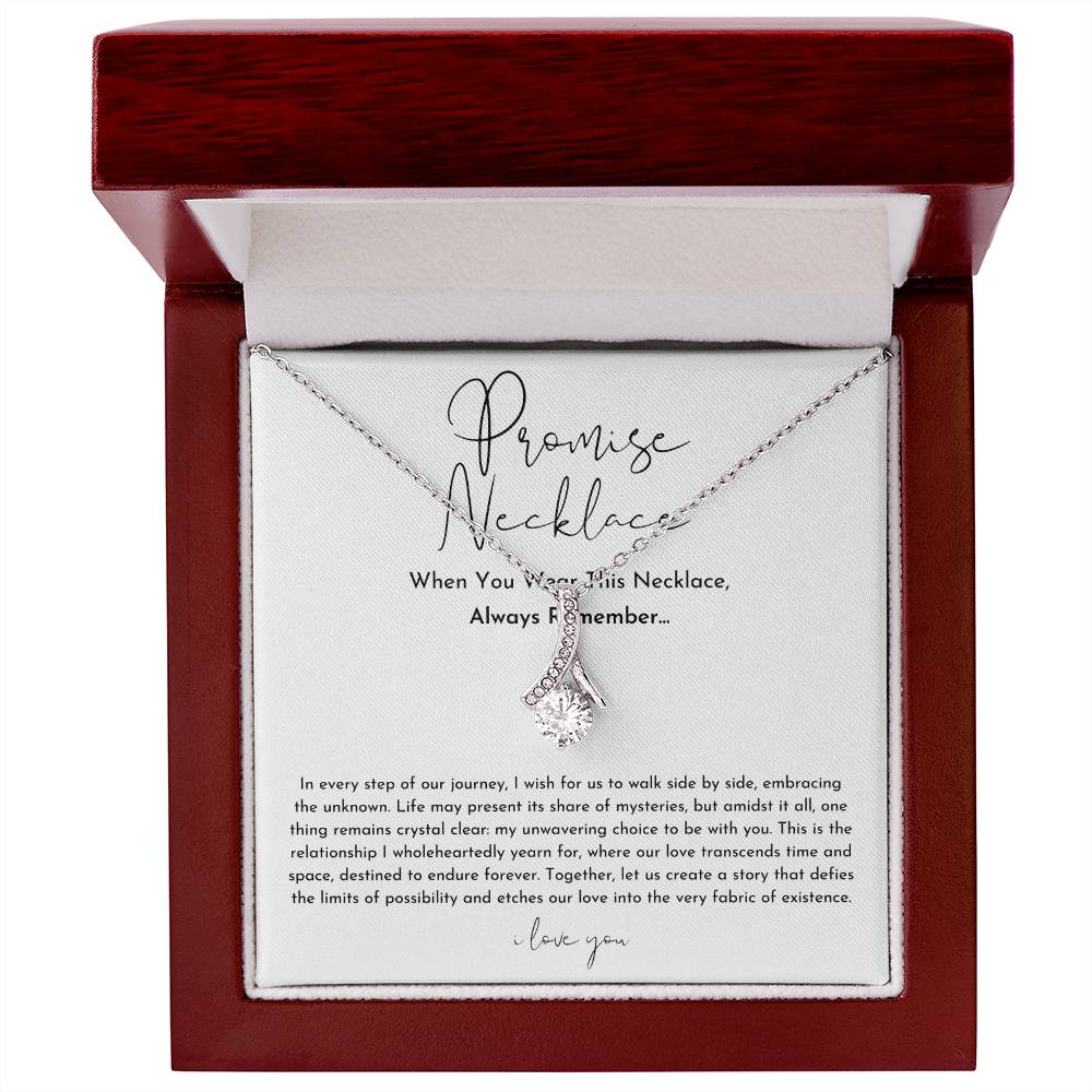 Promise Necklace For Her (Alluring Beauty Necklace)