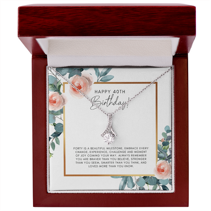 Happy 40th Birthday Gift, 40th Birthday Gift For Women