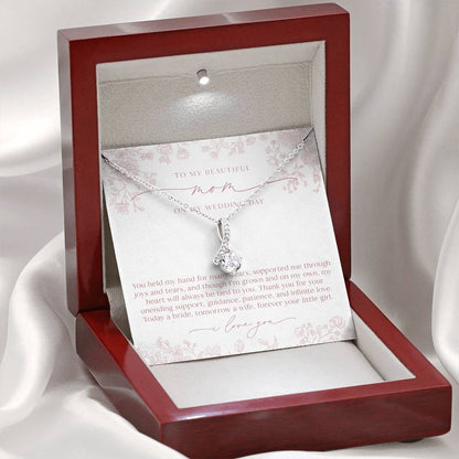 Mother of the Bride Necklace | Blush Chinoiserie Floral