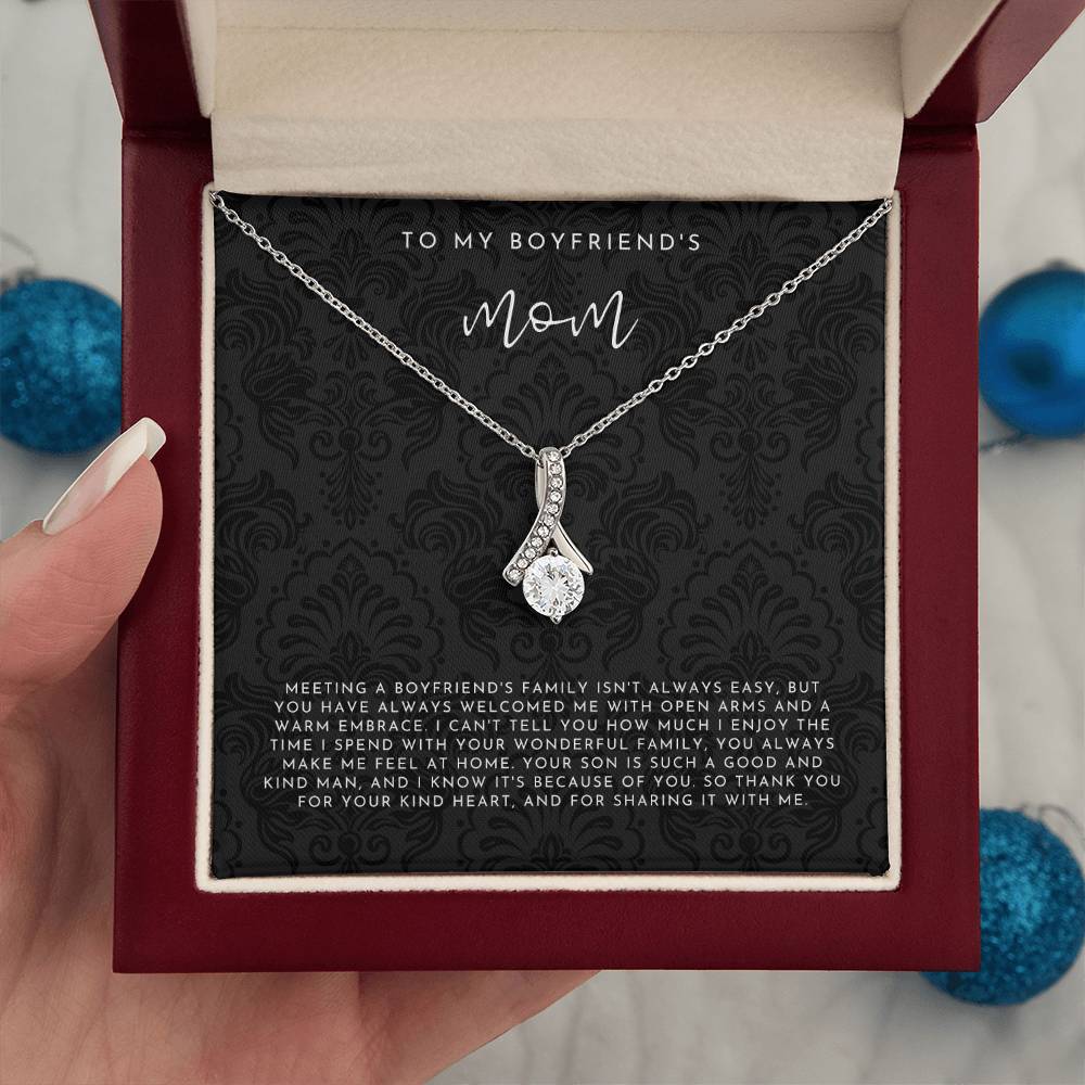 Boyfriends Mom Necklace, Boyfriends Mom Gift