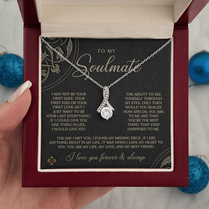 Gold & Black Forever Soulmate Necklace