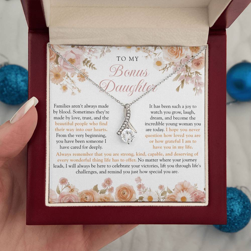 To My Bonus Daughter (Strong, Kind, & Capable)