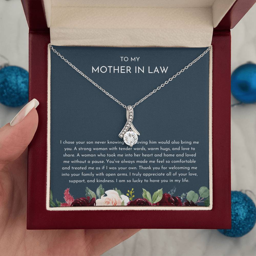 To My Mother In Law - Alluring Beauty Necklace