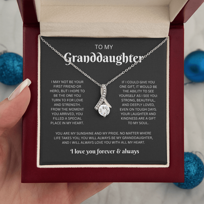 To my Granddaughter (I May Not Be Your First)