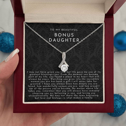 To My Bonus Daughter (A Place In My Heart) Black Lace