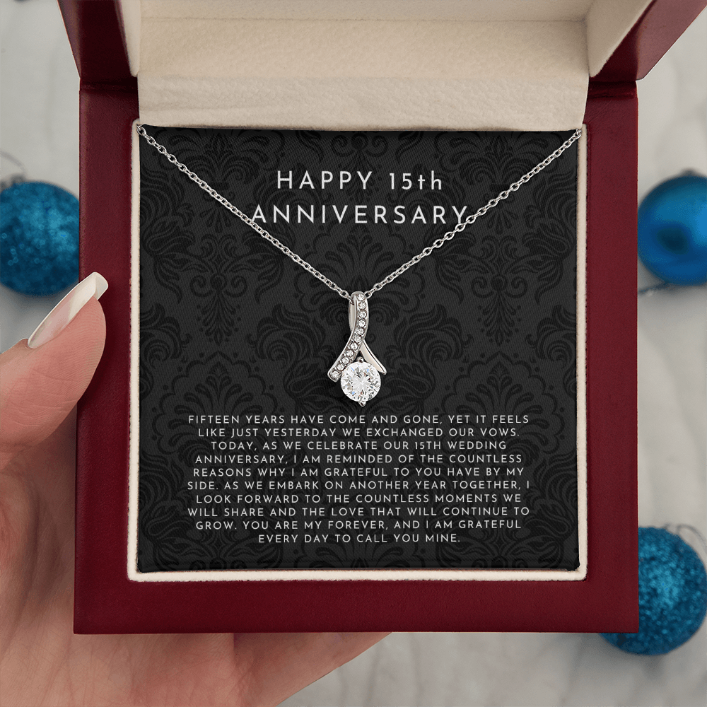 15 Year Anniversary Gift, 15th Anniversary Gift For Wife