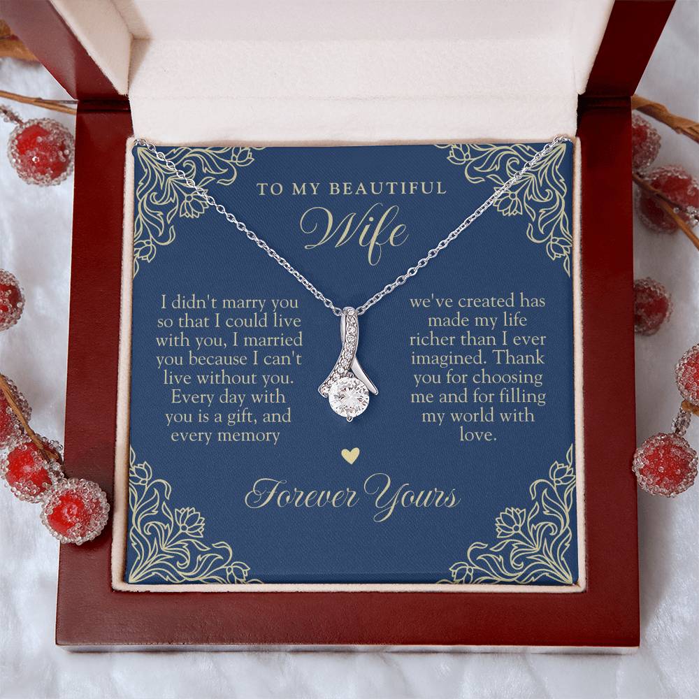 To My Wife | Can't Live Without You