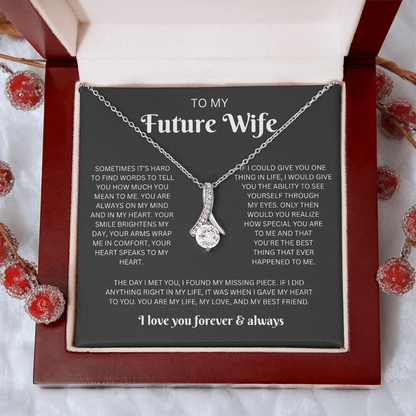 To My Future Wife (Sometimes It's Hard To Find Words)