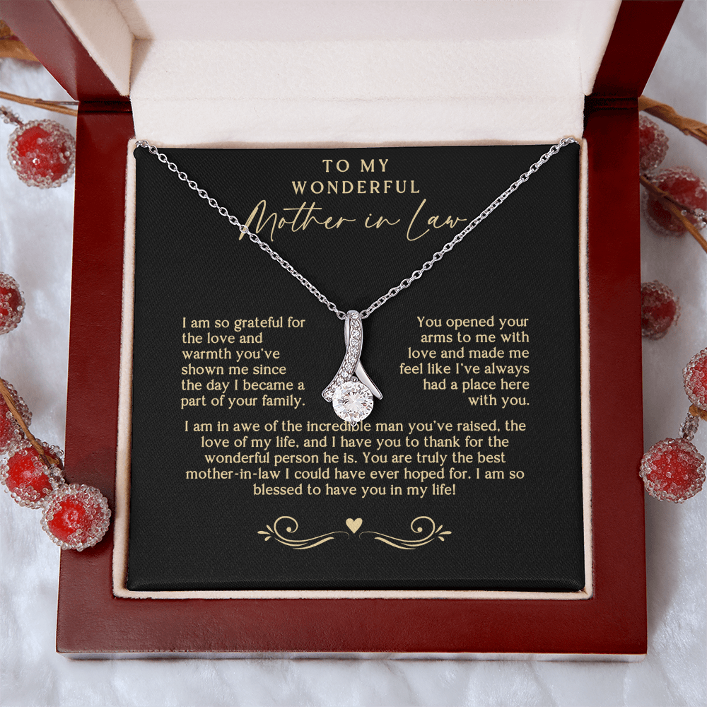 To My Mother In Law Gift (I Am So Grateful)