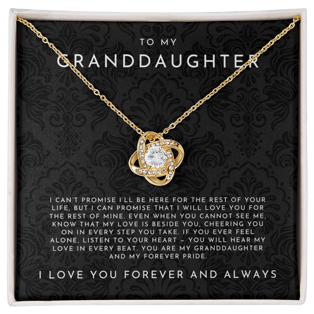 To My Granddaughter Necklace