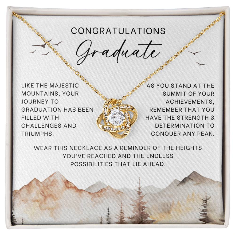 Majestic Mountains Graduation Necklace