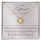 Officiant Wedding Day Necklace | Elegant Pearlescence