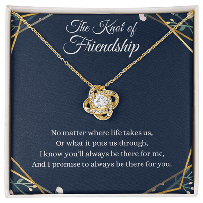 Best Friend Necklace - The Knot Of Friendship