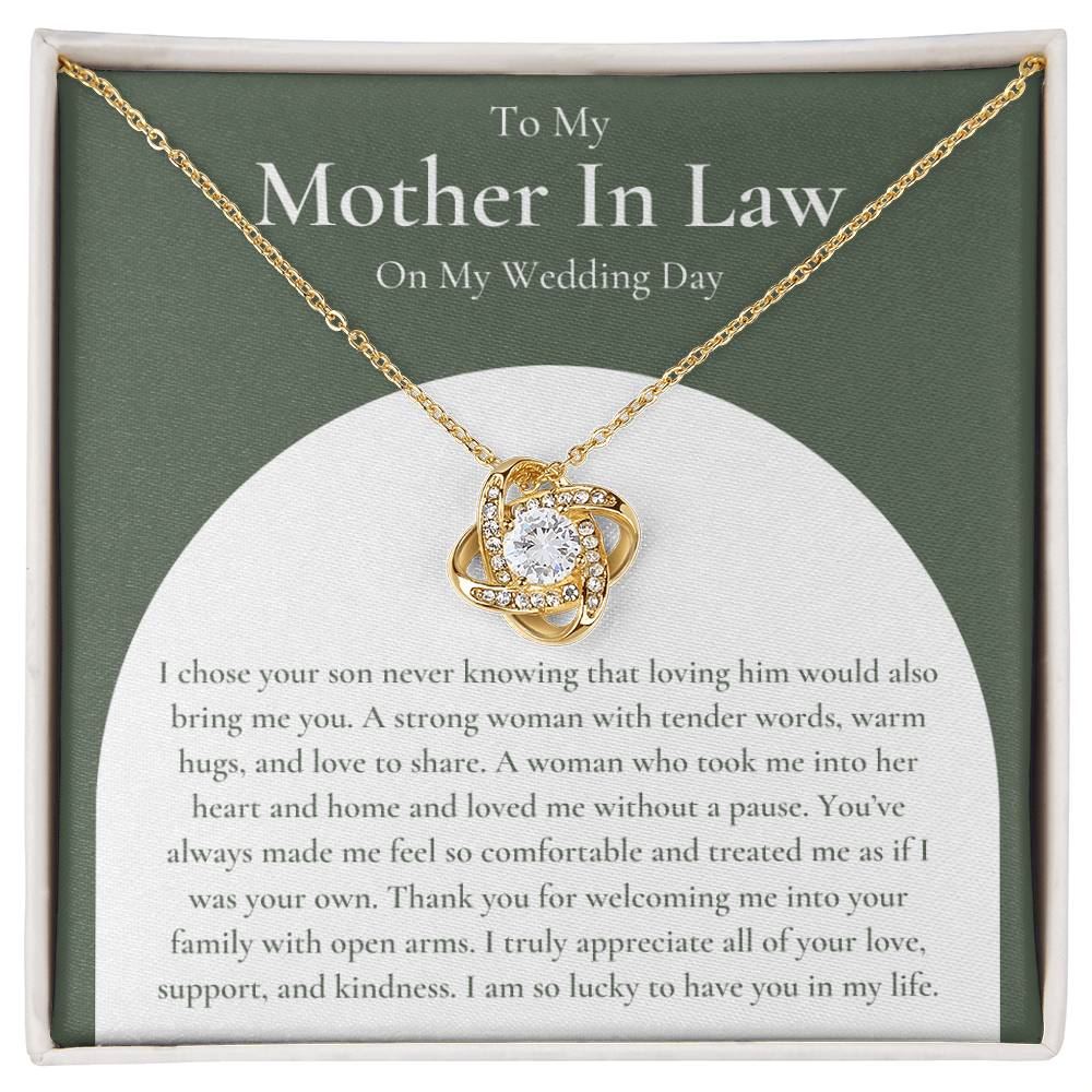 Mother In Law Wedding Gift (I Chose Your Son)