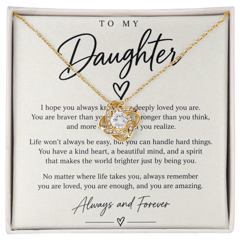 To My Daughter (I Hope You Always Know)