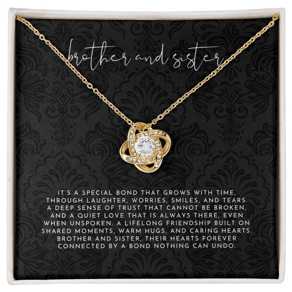 Bond Between Brother And Sister Necklace