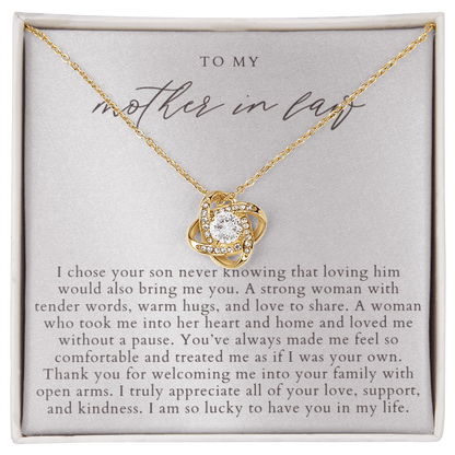 Mother In Law Necklace | Elegant Pearlescence