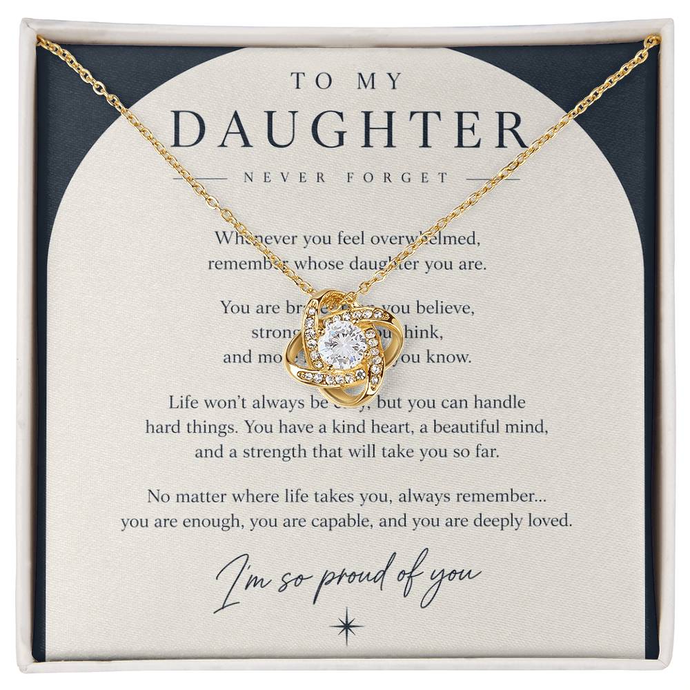 To My Daughter (Never Forget)