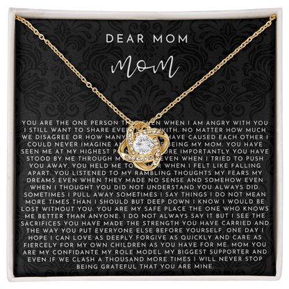 Dear Mom (You Are The One Person)