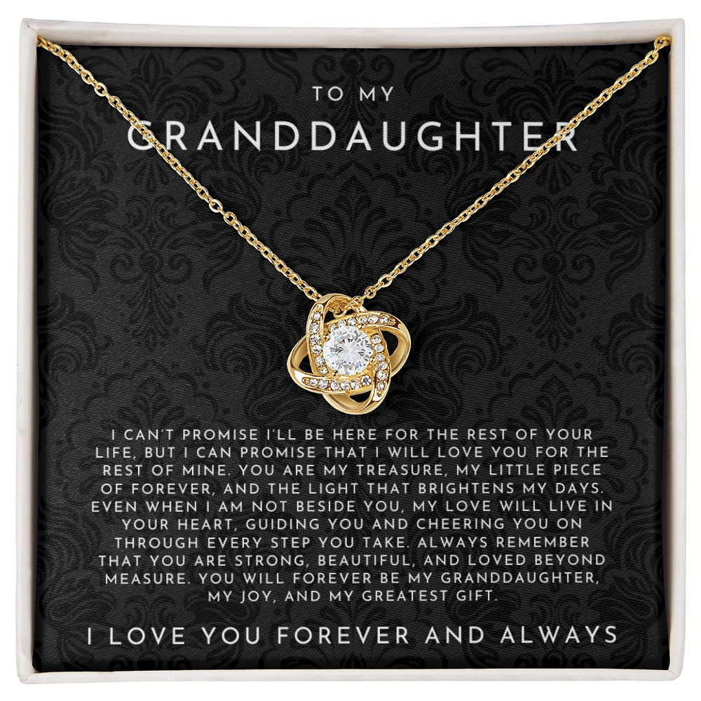 To My Granddaughter Necklace