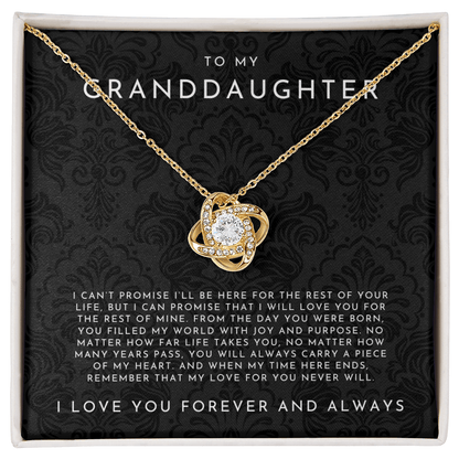 To My Granddaughter (I Can Promise That I Will Love You)