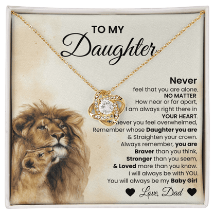 To My Daughter (Never Feel You Are Alone)
