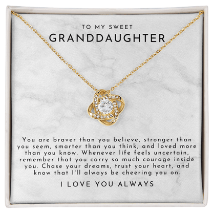 To My Granddaughter | Braver Than You Believe