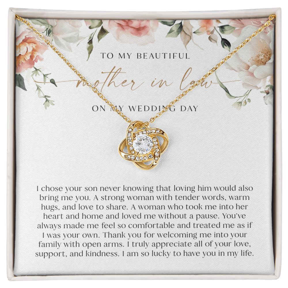 Mother In Law Wedding Gift Necklace
