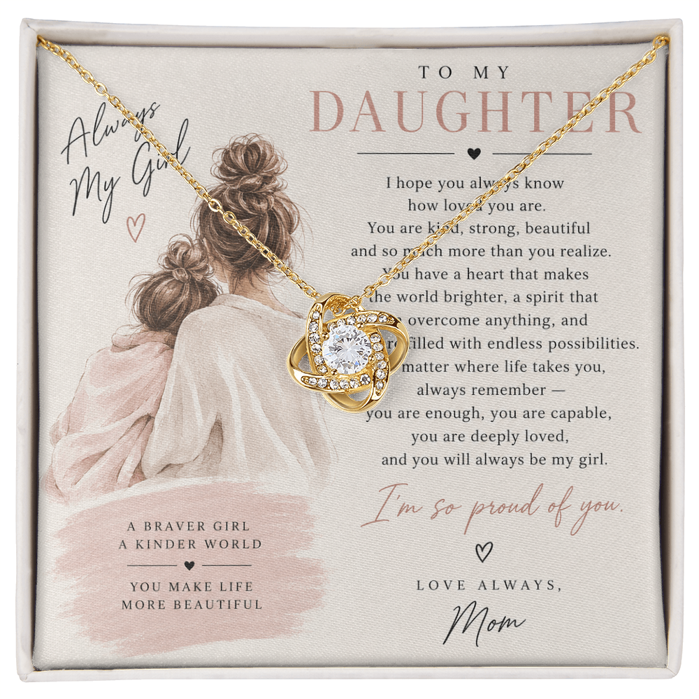 To My Daughter (I Hope You Always Know) From Mom