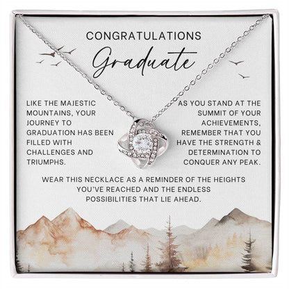 Majestic Mountains Graduation Necklace