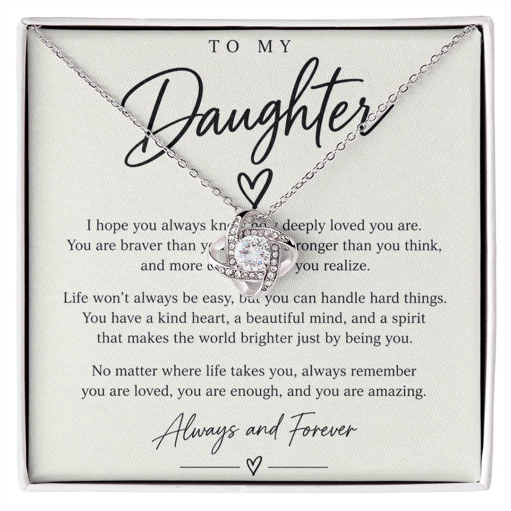 To My Daughter (I Hope You Always Know)